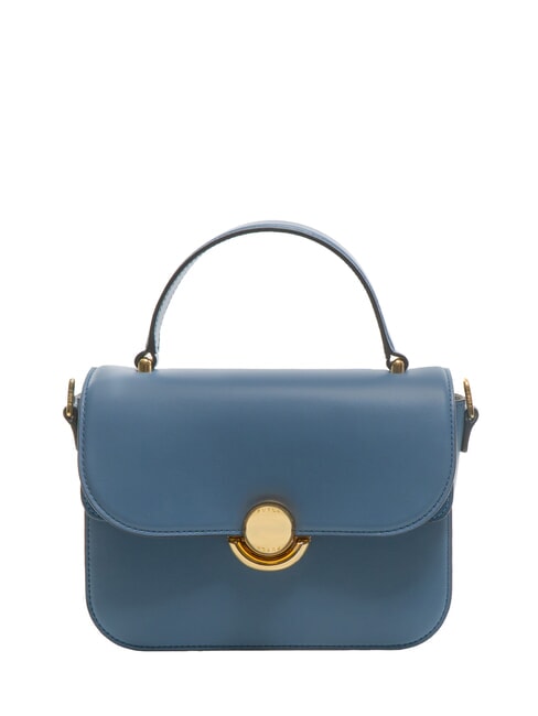 FURLA SFERA Aktentasche aus Leder mit Schultergurt Denim - Damentaschen