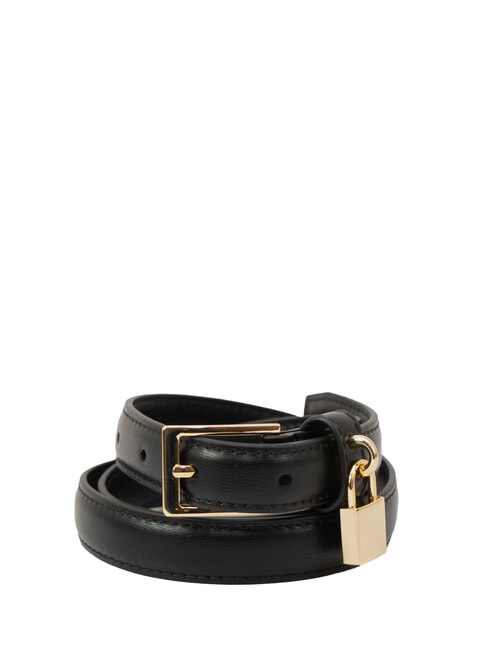 ARMANI EXCHANGE LOCK Gürtel mit Charm  Schwarz - Gürtel