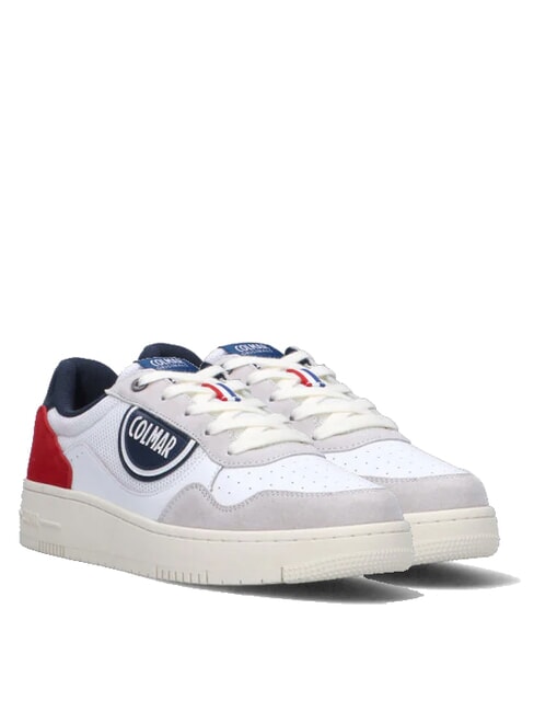 COLMAR AUSTIN MASTER Turnschuhe weiß/marineblau/rot - Herrenschuhe