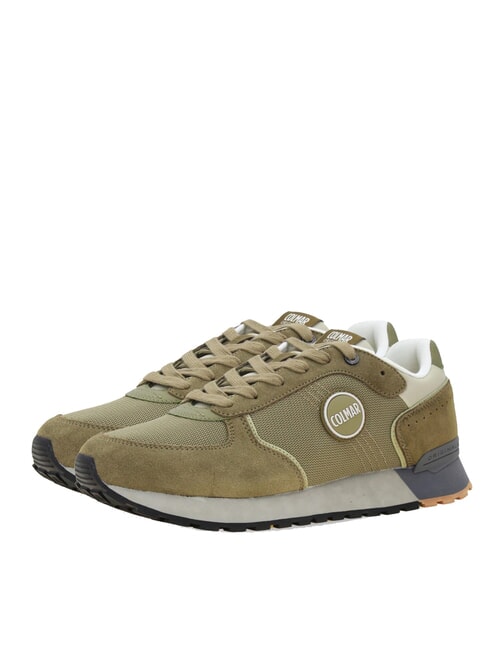 COLMAR TRAVIS BOOST Turnschuhe Militärgrün - Herrenschuhe