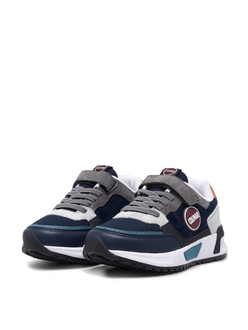 COLMAR DALTON CROSS KIDS Turnschuhe marineblau/hellgrau/dunkelblau - Kinderschuhe