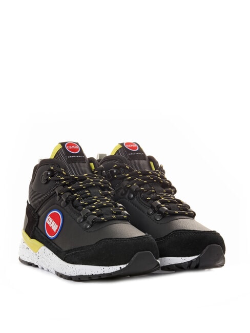 COLMAR COOPER AKT KIDS Sneaker im Ankle-Boot-Stil schwarz/gelb - Kinderschuhe