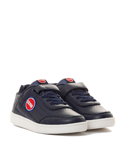 COLMAR FOLEY BOUNCE KIDS Turnschuhe mit Klettverschluss Marine - Kinderschuhe