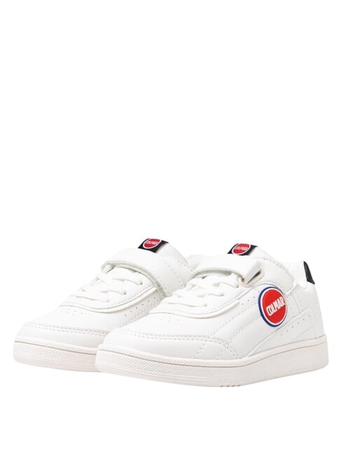 COLMAR FOLEY BOUNCE KIDS Turnschuhe mit Klettverschluss Weiß - Kinderschuhe