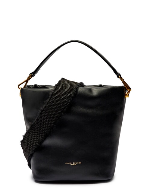 GIANNI CHIARINI MIREA Beuteltasche aus Leder Schwarz - Damentaschen