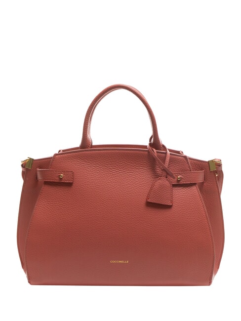 COCCINELLE KLICHE Ledertasche mit Schultergurt Topf - Damentaschen