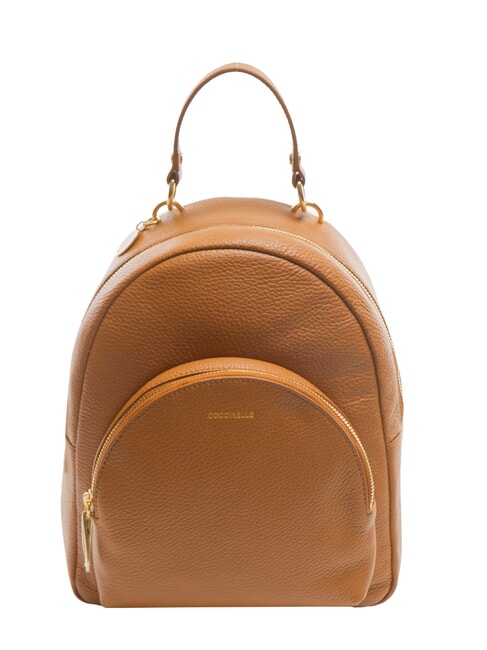 COCCINELLE ALPHA Rucksack aus gehämmertem Leder mit Tasche CUIR - Damentaschen