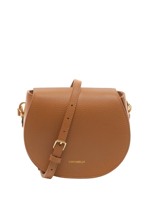COCCINELLE ALPHA Mini-Umhängetasche aus gehämmertem Leder CUIR - Damentaschen