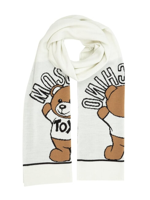 MOSCHINO TEDDY Schal aus Wollmischung Creme - Schals