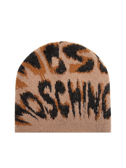 MOSCHINO ANIMALIER Kappe Beige - Mützen/Hüte