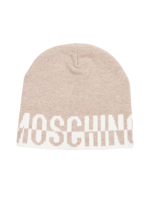 MOSCHINO LOGO Hut Beige - Mützen/Hüte