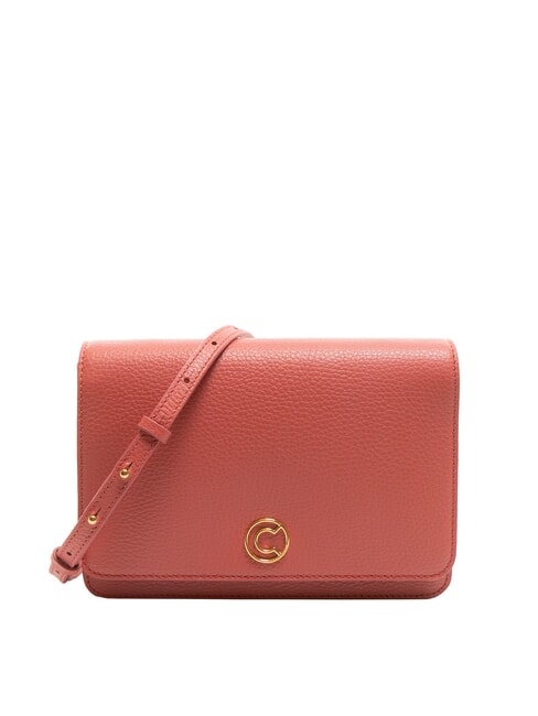 COCCINELLE TULIP Schultertasche aus gehämmertem Leder Topf - Damentaschen