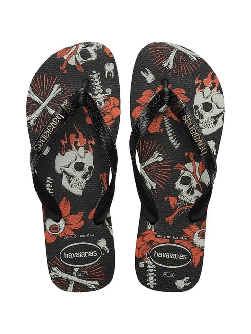 HAVAIANAS TOP TRIBO Flip Flops schwarz/schwarz/schwarz - Herrenschuhe