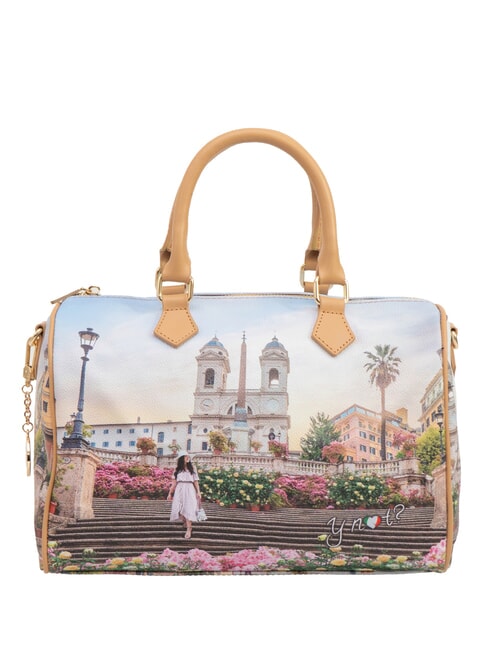 YNOT YESBAG  Handtasche, mit Schultergurt Blumen- - Damentaschen