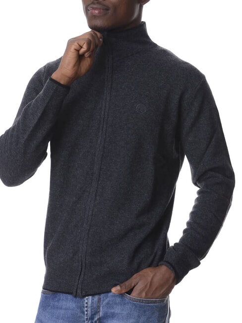 NORTH SAILS 12GG Pullover dunkelgrau meliert - Herrenpullover