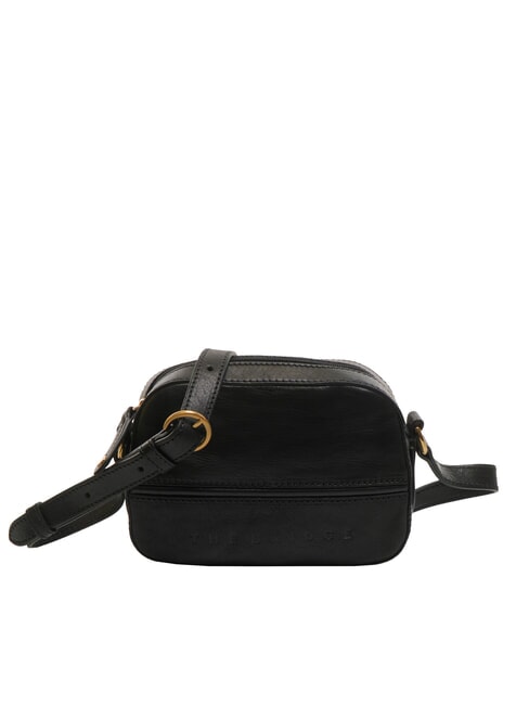 THE BRIDGE DAPHNE Kameratasche aus Leder Schwarzes Gold - Damentaschen
