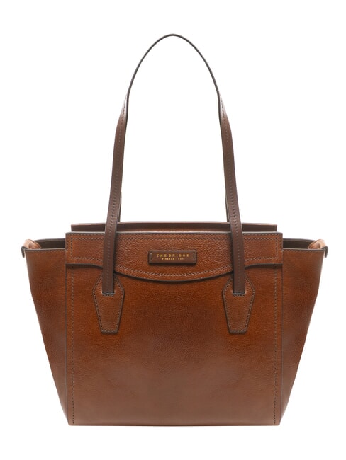 THE BRIDGE ANGELA Schultertasche aus Leder BRAUN - Damentaschen