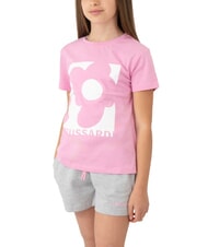 TRUSSARDI GRIGES Set aus T-Shirt und Bermudashorts - Trainingsanz&uuml;ge f&uuml;r Kinder