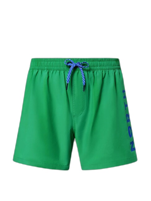 NORTH SAILS VOLLEY Boxerkostüm mit seitlichem Logo grüne Biene - Herrenbadehosen