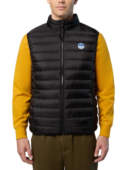 NORTH SAILS SKYE Ärmellose Jacke Schwarz - Ärmellose Jacken für Männer