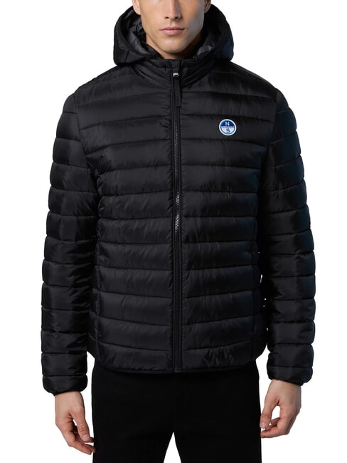 NORTH SAILS SKYE HOODIE Daunenjacke mit Kapuze Schwarz - Daunenjacken für Herren