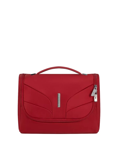 SAMSONITE ATTRIX Beautycase mit Aufhänger ROT - Beauty-Case