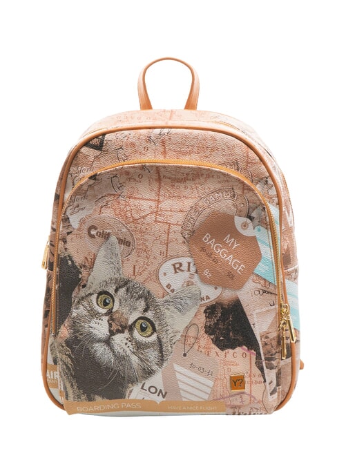YNOT BEST FRIENDS Rucksack mit Tasche Katzenkarte - Damentaschen