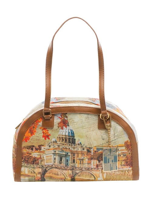 YNOT CITY LIFE Bowlingtasche zum Umhängen Winter Rom - Damentaschen