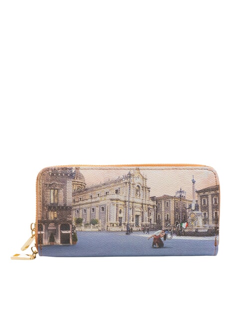 YNOT YESBAG SPECIAL Große Geldbörse mit Rundum-Reißverschluss Catania-Kathedrale - Brieftaschen Damen