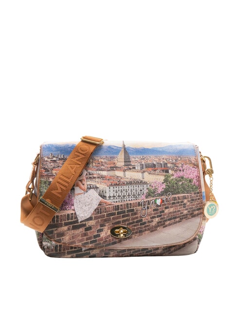 YNOT YESBAG Umhängetasche mit Überschlag Turin - Damentaschen