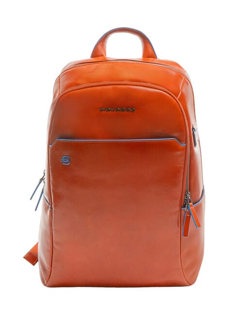PIQUADRO Rucksack Linie BLUE SQUARE, aus Leder Leder4 - PC-Rucksäcke
