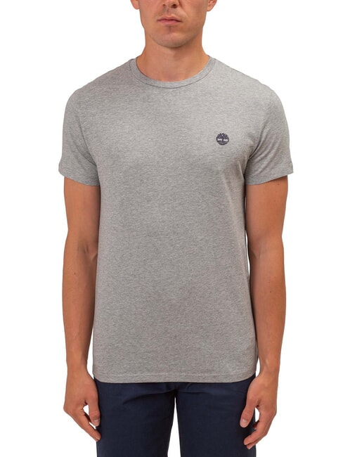 TIMBERLAND OYSTER RIVER  Baumwoll-T-Shirt mittelgrau meliert - Herren-T-Shirts