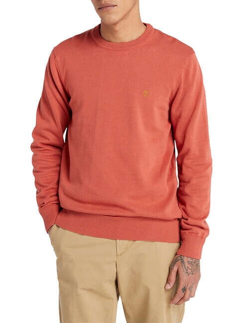 TIMBERLAND WILLIAMS RIVER Pullover mit Rundhalsausschnitt Chili-Öl - Sweatshirts Herren