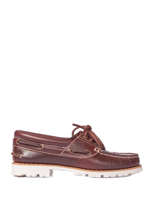 TIMBERLAND NOREEN LITE Bootsschuhe aus Leder Wurzelbier - Damenschuhe