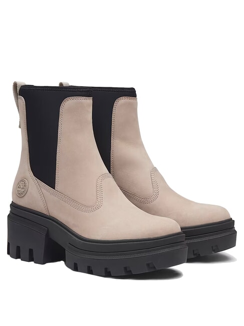 TIMBERLAND EVERLEIGH MID  Hohe Stiefeletten rein / Kaschmir - Damenschuhe