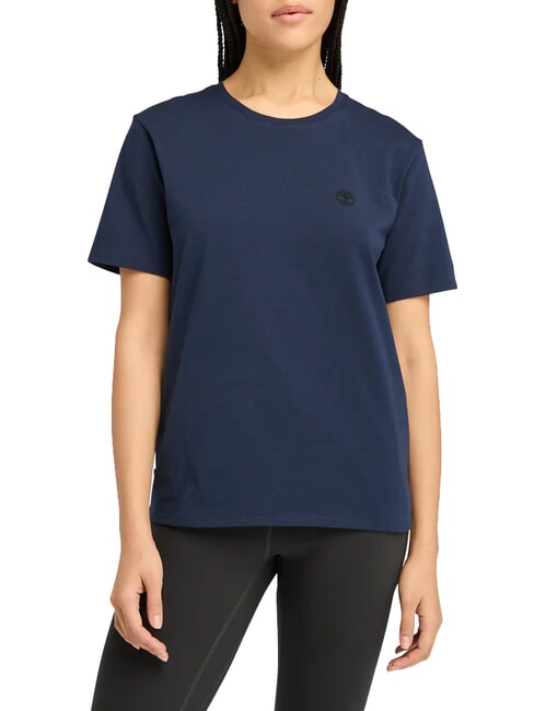 TIMBERLAND DUNSTAN RIVER  Baumwoll-T-Shirt Peacoat - T-Shirts und Tops für Damen