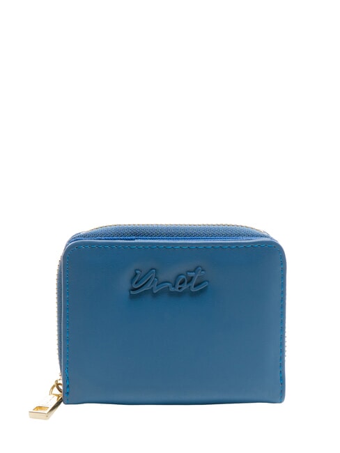 YNOT AMBER Kleine Geldbörse mit Logo Cyan - Brieftaschen Damen