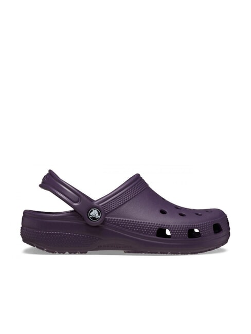 CROCS CLASSIC SABOT U Sandale dunkle Iris - Schuhe Unisex