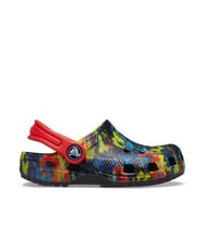 CROCS CLASSIC TIEDYE GRAPHIC GLOG T Sandalen-Sabot - Kinderschuhe