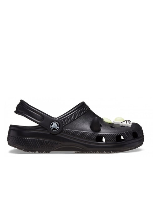 CROCS CLASSIC GLOW BLACK CAT CLOG T Pantoffel-Sabot Schwarz - Kinderschuhe