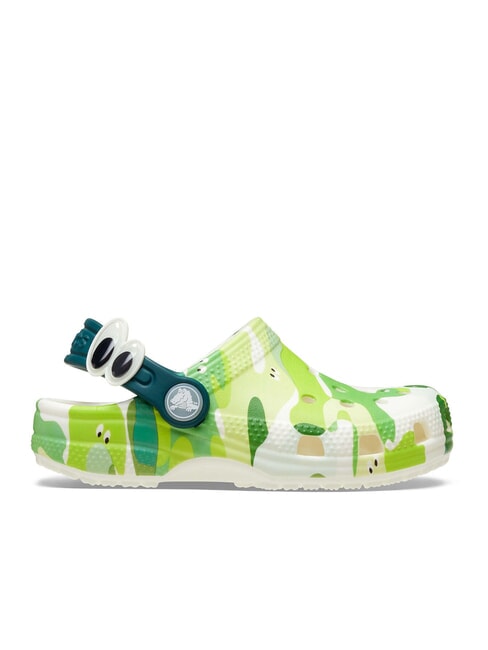 CROCS CLASSIC GLOW SLIME MONSTERSCGT Pantoffel-Sabot leuchten grün - Kinderschuhe
