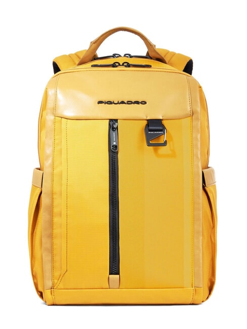 PIQUADRO STEVE 14" Laptop-Rucksack Gelb - PC-Rucksäcke