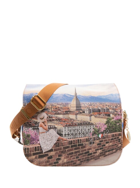 YNOT YESBAG Umhängetasche mit Überschlag Turin - Damentaschen