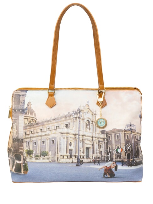YNOT YESBAG Schultertasche Catania-Kathedrale - Damentaschen