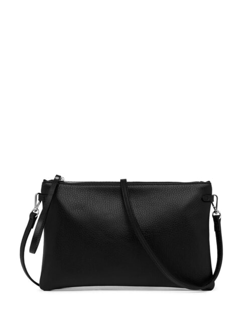 GIANNI CHIARINI HERMY Leder-Umschlagtasche mit Schultergurt Schwarz - Damentaschen