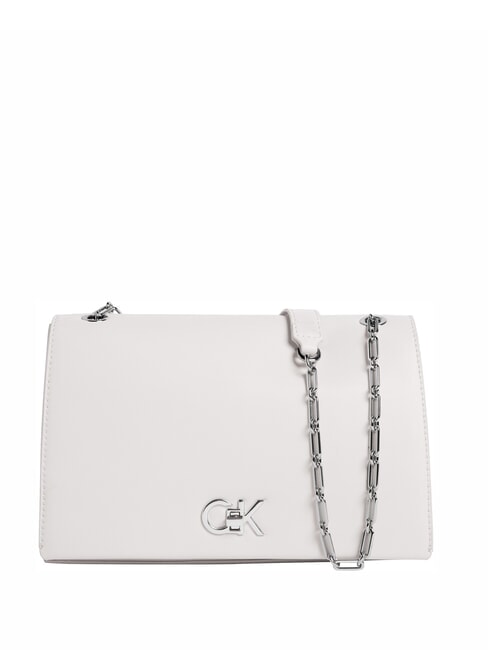 CALVIN KLEIN CK RE-LOCK Wandelbarer Mittelaustausch Lilienweiß - Damentaschen