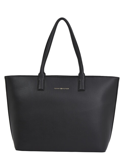 TOMMY HILFIGER TH LOGOTAPE  Einkaufstasche Schwarz - Damentaschen