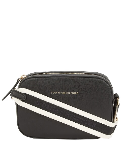 TOMMY HILFIGER TH LOGOTAPE  Mini-Schulterkameratasche Schwarz - Damentaschen