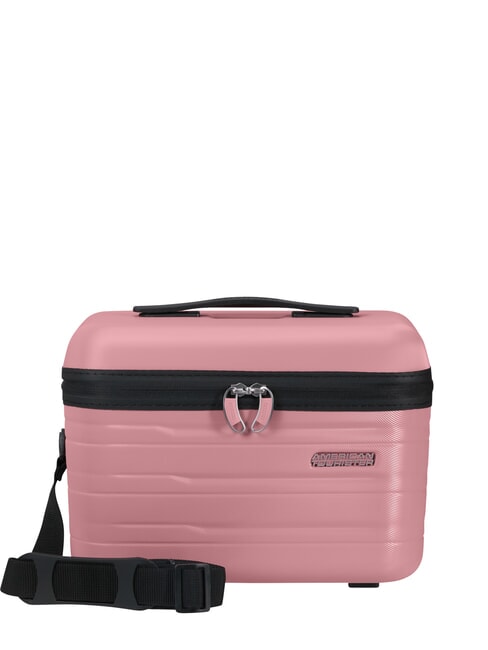 AMERICAN TOURISTER FLASHLINE Stabiler Kosmetikkoffer mit Schultergurt lila rosa - Beauty-Case