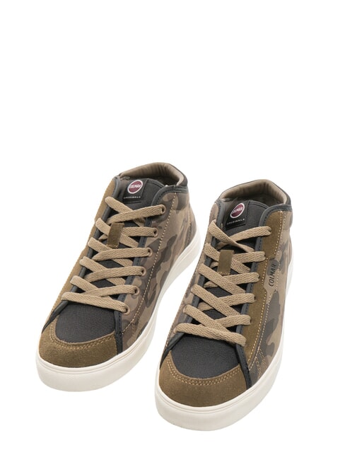 COLMAR BATES MID CAMU  Turnschuhe Militärgrün/Schwarz - Kinderschuhe